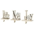 thumbnail image 3 of Northlight Peace, Joy and Noel Metal Christmas Stocking Holders - 6.5" - Set of 3, 3 of 8