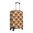 thumbnail image 3 of Haiem Cartoon Sunflowers Luggage Cover Printed Suitcase Covers for Luggage Elastic Washable Suitcase Protector Fits 18-32 Inch Luggage-Large, 3 of 9