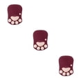 thumbnail image 1 of mmirethe Tapis de Souris de Jeu Protection Poignet Base Antidérapante Fond Sûr en Résine avec Support Poignet Unique DS-013 Rouge Vin 3Ensemble, 1 of 6