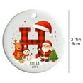thumbnail image 3 of Adornos Navideños Acrílicos de 26 Letras | Decoraciones Colgantes Navideñas Personalizadas | Colgantes Del Alfabeto Ligeros y Duraderos | Decoración Navideña para El Hogar y La Oficina | Corona para, 3 of 6