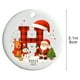 thumbnail image 3 of Adornos navideños con letras del alfabeto | 26 colgantes decorativos | Decoración navideña personalizada para hacer tú mismo, 3 of 6