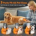 thumbnail image 7 of Pet Nail Grinder for Dog Cat, 5-Speeds Dog Nail Grinder 1200mAh Rechargeable Trimmer LED Light Nail Grooming Clipper for Small Medium Pets, 7 of 7