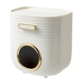 thumbnail image 2 of Toilet Paper Holder and Storage Box | Wall Mount Bathroom Tissue Dispenser with Waterproof Cabinet and Drawer for Organizing Toilet Rolls and Bathroom Essentials, 2 of 8