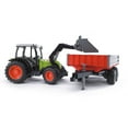 thumbnail image 4 of Bruder Toys Claas Nectis 267 F with Frontloader and Tipping Trailer | 02112, 4 of 5
