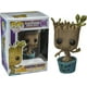 thumbnail image 1 of Funko 5253 Guardianes de la Galaxia Pop Vinilo Figura 65 Bailando Groot 10 cm, 1 of 1