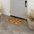 thumbnail image 3 of Mohawk Home Leaf Jubilee Faux Coir Polyester Doormat, Multi, 18" x 30", 3 of 7