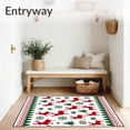 thumbnail image 3 of ODIKA 8x10 Machine Washable Non-Slip Area Rug, Festive Reindeer Latch Hook Kit DIY Needlework Pillow Project Ultra Soft Rug, None, 645714, 3 of 7