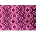 thumbnail image 1 of Ahgly Company Indoor Rectangle Solid Pink Modern Area Rugs, 2' x 5', 1 of 4
