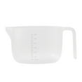 thumbnail image 2 of VBXOAE Multifunctional Measuring Cup with Scale Egg Separator Mixing Bowl for Baking Cooking Kitchen Use Transparent Plastic Easy Grip Handle Non Spill Spout Space Saving Design, 2 of 8