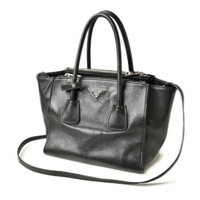 Pre-Owned Prada handbag shoulder bag 2way PRADA B2625M GLACE Pre-Owned Prada handbag shoulder bag 2way PRADA B2625M GLACE