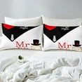 thumbnail image 4 of Yibo Valentines Day Red Bicycle Duvet Cover - Premium Polyester Duvet Cover with Zipper Closure, 3 Piece Set, Includes 1 Duvet Cover and 2 Pillow Cases, No Comforter, 4 of 6