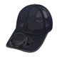 thumbnail image 4 of Gorra con ventilador solar transpirable y recargable con energía solar para playa, deportes y compras. Azul marino, 4 of 8