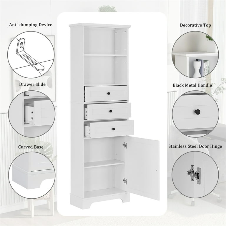 Tall and thin cabinet deals