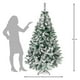 thumbnail image 3 of Árbol de Navidad Naviplastic Glaciar color Verde nevado de 190 cm, 3 of 3