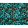 thumbnail image 4 of oneOone Polyester Spandex Aqua Blue Fabric Animal Skin Fabric For Sewing Printed Craft Fabric By The Yard 56 Inch Wide-R8P, 4 of 4