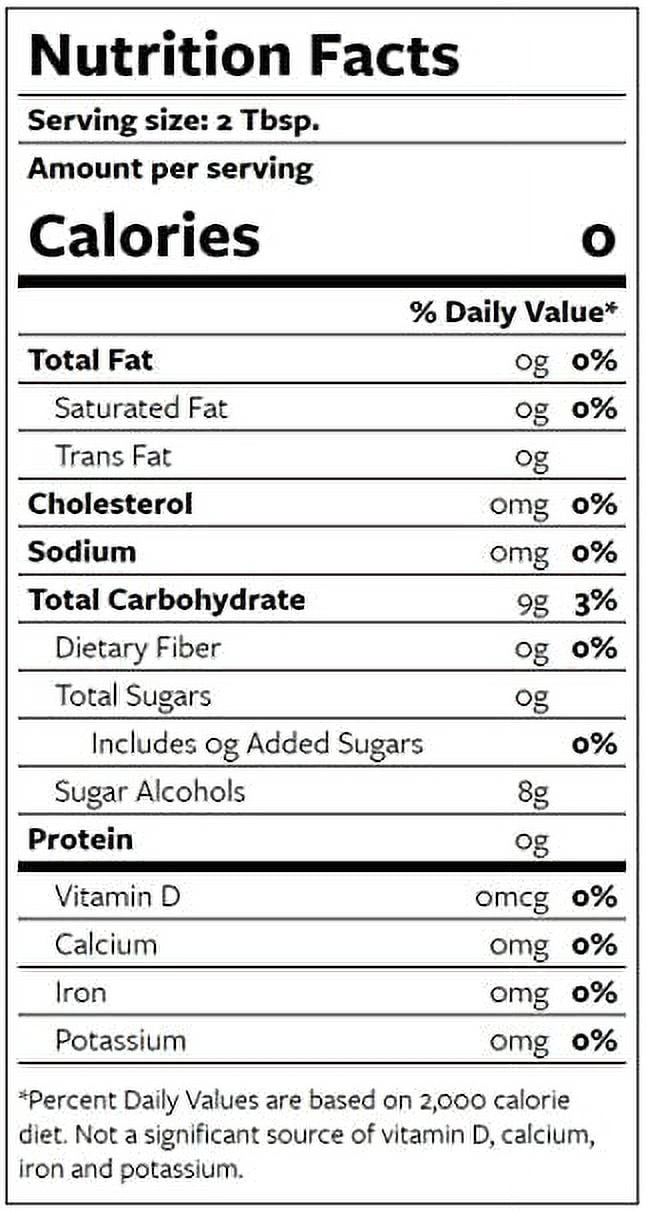 Torani Puremade Syrup, Zero Sugar Vanilla Flavor, Natural Flavors, 750 ML single pack