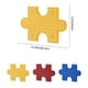 thumbnail image 3 of Interlocking Pegboard Wall Mount Storage Panel Modular Plastic Organizer for Bathroom Dorm Desk 1-Pack, 3 of 6