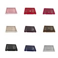 thumbnail image 3 of Organizador de exhibición de joyas Toystoory Lints caja de almacenamiento bandeja pendientes collar soporte para viaje en casa estuche gris, 3 of 6