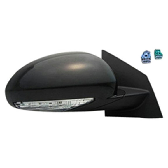 New Aftermarket  Passenger Heated Memory Signal Manual Folding Power Door Mirror 25867123 fits 2008-2012 Buick Enclave