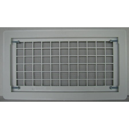 Bestvents 510WH Open Air Grille Foundation Vent, White