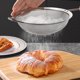 thumbnail image 4 of 1 colador de cocina de malla fina de 33 x 14 cm, para escurrir, colar y blanquear, de acero inoxidable, apto para lavavajillas, 4 of 4