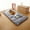 Gray, variant on Huisuilinss Japanese Floor Mattress,Futon Mattress,Twin Size Tatami Mat,Full Sleeping Pad,Japanese Style Floral Pattern Floor Bed For Camping Travel Guest Room Bedroom RV
