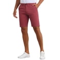 thumbnail image 5 of INSPIRE CHIC Mens Dress Shorts Flat Front Lightweight Summer Business Formal Shorts with Pocket 32 Red, 5 of 5