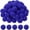 Cobalt Blue, variant on 1inch Pom Poms for Crafts, 200pcs Small Pompoms for Crafts Mini Puff Balls Bulk High Elasticity Fuzzy Balls for Hats Christmas Art DIY