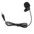 thumbnail image 1 of Wired Lavalier Lapel Microphone, Omnidirectional Condenser Microphone Ultra Low Latency Noise Reduction Faster Response  for Meetings, 1 of 7