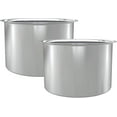 TRAHOO104 oz Stainless Steel Dog Bowls Set 2 Pack for Replacement Dog