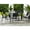 Black, variant on Mainstays Dashwood 7-Piece Steel Outdoor Dining Set, Black