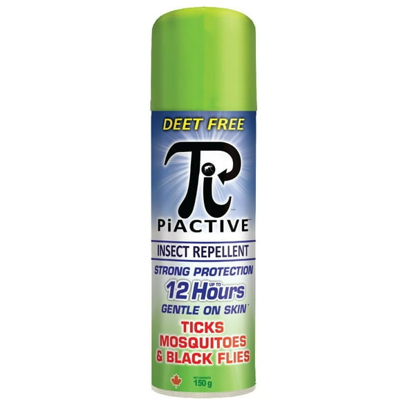 PiACTIVE™ BOV 12-Hour DEET-FREE Insect Repellent, 120g, DEET-FREE insect repellent protection against: Mosquitos, Ticks, & Black Flies