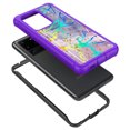thumbnail image 2 of Samsung Galaxy S20 Ultra Case, KAESAR Hybrid Bling Glitter Sparkle Purple Marble Graphic Fashion Cute Colorful Silicone Skin Cover Armor Case for Samsung Galaxy S20 Ultra, 2 of 6