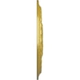 thumbnail image 4 of 38 3/8"OD x 2 7/8"P Oslo Ceiling Medallion (Fits Canopies up to 7 5/8"), Hand-Painted Rich Gold, 4 of 6