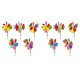 thumbnail image 1 of 10 Piezas Molinos de Viento Colorido Viento Spinner 3D Animal Molinillo de Adorno de Jardín, 1 of 7