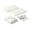 Ivory, variant on Mississippi Cotton Egyptian Long-Staple Cotton Twin 4-Piece Sheet Set, 15 inch Deep Pocket Breathable Cooling Sateen Luxury Bedding, Classic White