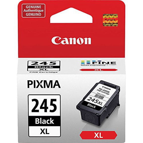 Canon CL-246XL COLOR Ink Cartridge with x2 PG-245XL Black Ink Cartridge Bundle