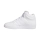 thumbnail image 2 of TENIS ADIDAS CASUAL HOOPS 4.0 MID BLANCO JQ9996 EN 25 CM UNISEX, 2 of 5