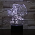 thumbnail image 1 of Luz nocturna LED 3D Final Fantasy Cloud Strife para niños, 1 of 1