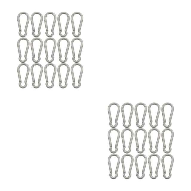 Scienceny 15X Senderismo Gancho Escalada Mosquetón Seguridad Hebilla Multipropósito Solidez Type3 NO3