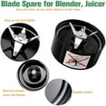 thumbnail image 4 of Blade Replacement Part Compatible for Magic- (250W, MB1001 Series) Stainless Steel Spare, 4 of 7