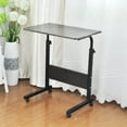 thumbnail image 2 of SOGES Bureau d'Ordinateur Portable Réglable et Mobile pour Lit, Sofa, Petit Espace, Noir, 2 of 5