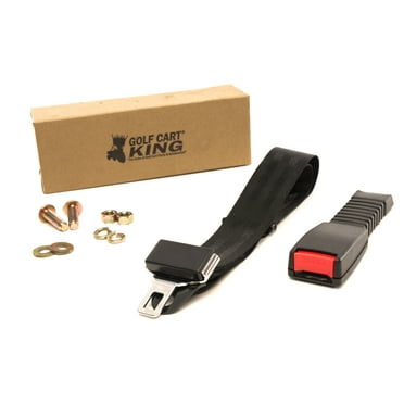 (1) Golf Cart NON-Retractable Lap Seat Belt Kit (Club Car/Yamaha/EZGO/ATV)