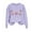 Purple, variant on Gytharion Christmas Sweatshirts for Women Funny Casual Christmas Wine Glass Graphic Pullover Top Loose Cozy Rhinestones Long Sleeved Crew Neck Winter Xmas Sweatshirt