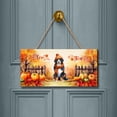 thumbnail image 2 of Happy Thanksgiving Bernese Mountain Dog Give Thanks Fall Beanie Scarf Welcome Landscape Wood Sign Berner Lover Gifts Hanging Wall Home Decor - 00020, 2 of 5
