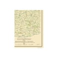 thumbnail image 2 of Historic County Map - Spotsylvania County Virginia - Campbell 1863 - Vintage Wall Art, 2 of 4