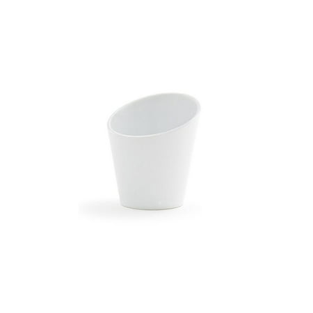 Harmony Cup - FOH DMU017WHP23 Harmony 6 Ounce Tall Slanted Cup - 12 / CS