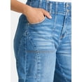 thumbnail image 4 of Madden NYC High Rise Short with Side Seams, Women's, 4 of 5