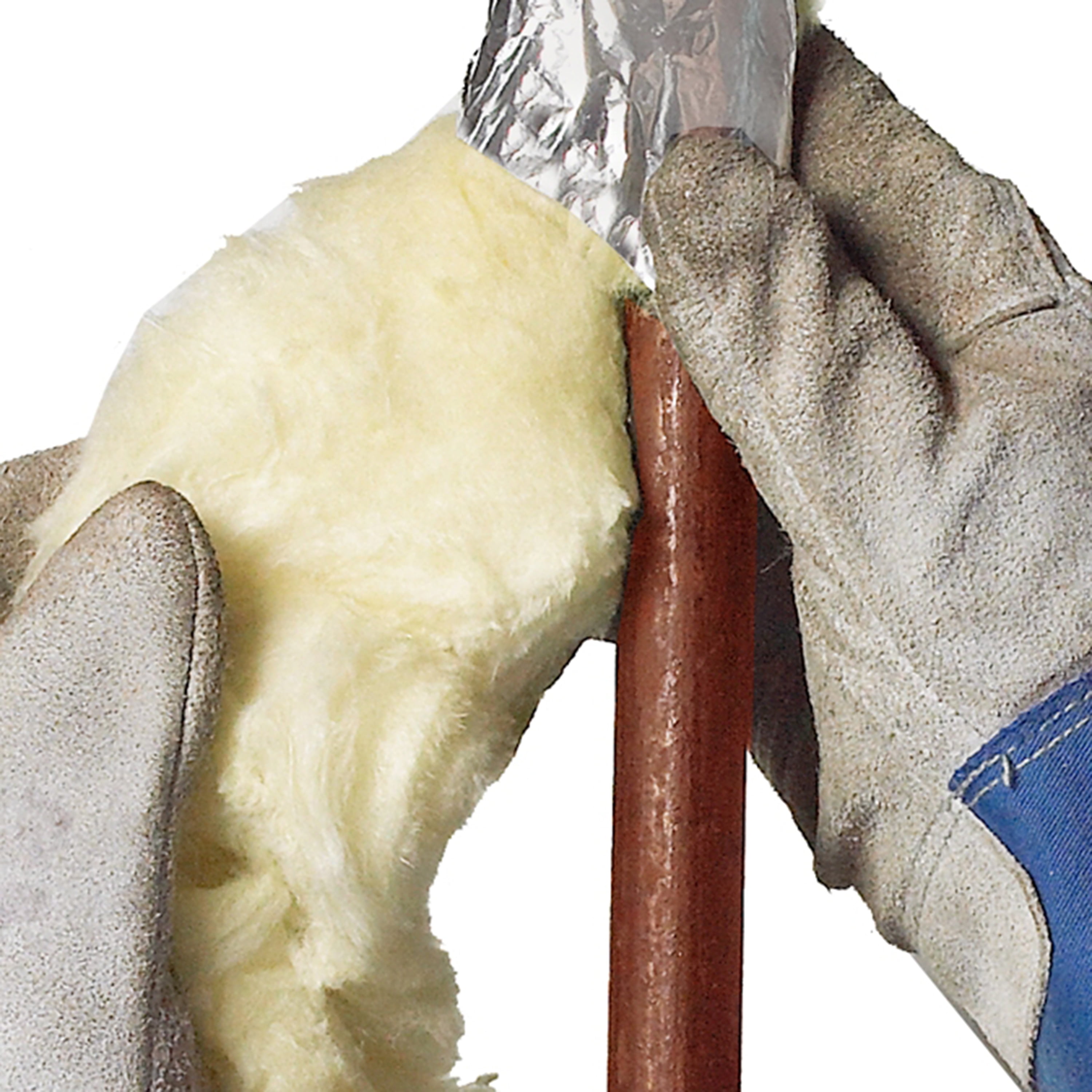 Frost King Foil Backed Fiberglass Pipe Wrap Insulation