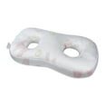 thumbnail image 1 of Almohada para perforación de orejas, protector de soporte suave con 2 orificios para dormir, tapones para los oídos, Rosa, 1 of 9